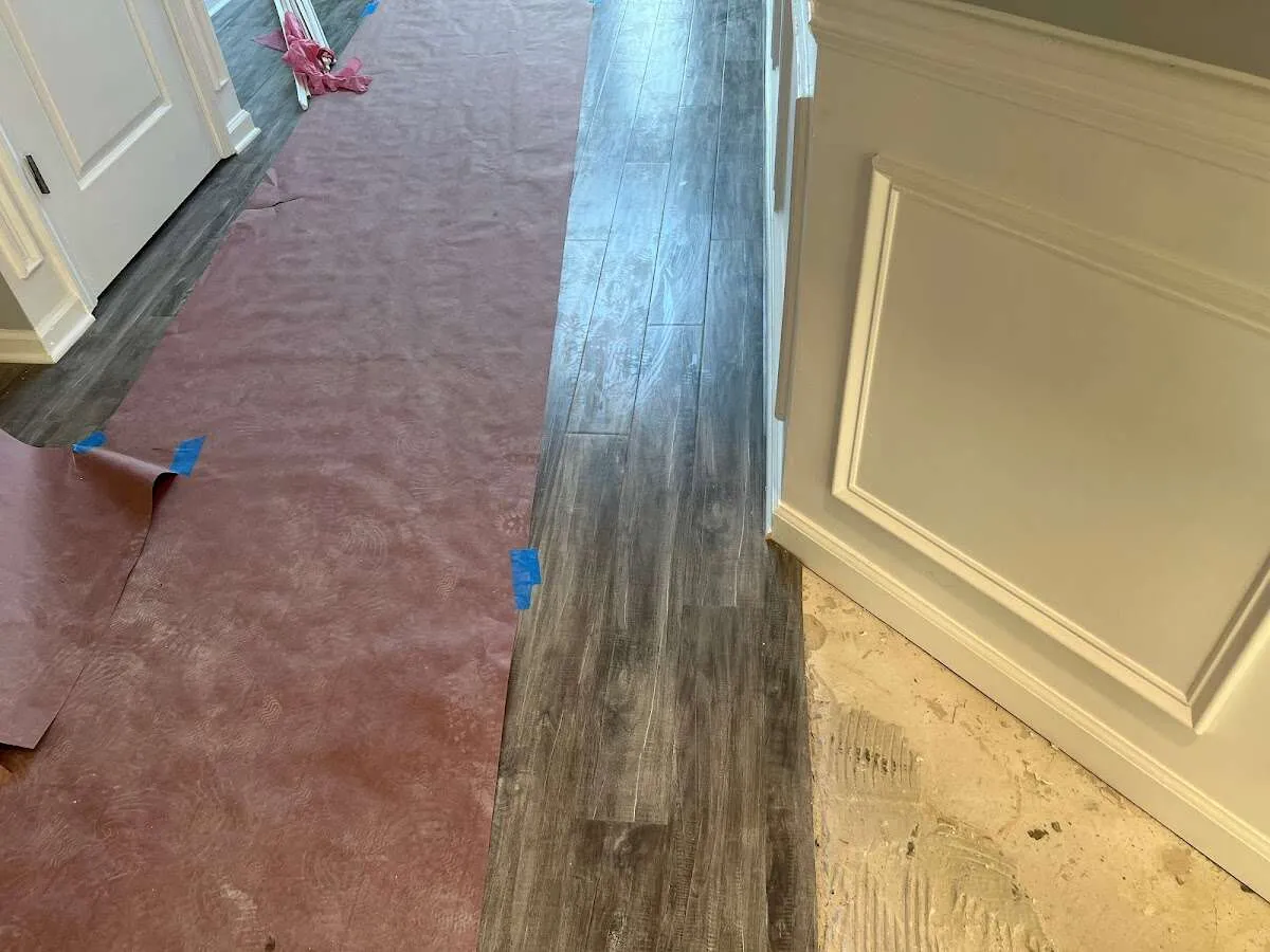 Completed marble shower restoration in Draper